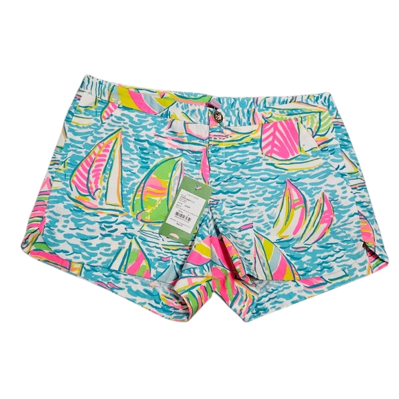 Lilly Pulitzer Adie Short Pop Up Regatta NEW Womens - Picture 2 of 7